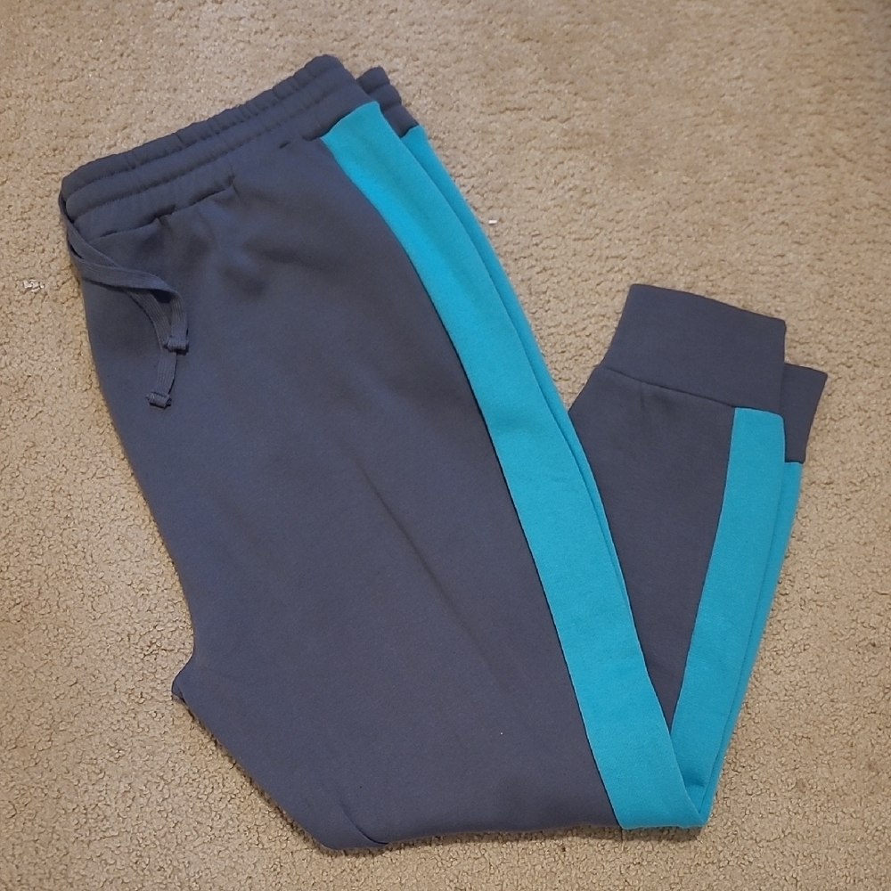 K Jordan Teal and Gray Kids Jacket & Pants Set - Picture 3 of 3